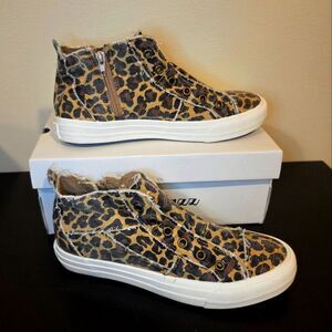 Gypsy Jazz cheetah high top sneakers